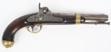 US MODEL 1842 ASTON PERCUSSION MARTIAL PISTOL