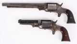 PAIR OF JAMES REID MODEL 4 DUAL IGNITION REVOLVERS