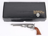 RARE STAINLESS COLT 2ND GEN, 1860 ARMY REVOLVER