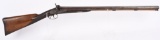 C. SIEBERT COLUMBUS OHIO SXS PERCUSSION SHOTGUN