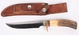 VINTAGE RANDALL MODEL 3 HUNTER WITH STAG HANDLE