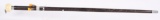EUROPEAN POACHERS BLOWGUN WALKINGSTICK