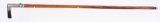19TH CENTURY 11MM PINFIRE SLIDING BREECH CANE GUN