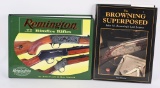 REM 22 RF RIFLES & BROWNING SUPERPOSED BOOKS