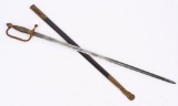 CIVIL WAR MODEL 1840 MUSICIANS SWORD 1863