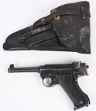 SWEDISH HUSQVARNA M40 LAHTI PISTOL RIG
