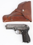 CAPTURED WW2 CZ MODEL 27 PISTOL W/ HOLSTER