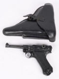 WW2 BYF 42 BLACK WIDOW 9MM LUGER PISTOL RIG