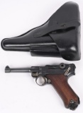 ERFURT 1914 DATED POLICE LUGER RIG W/ 2 MAGS