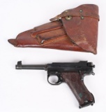 SWEDISH MODEL M40 LAHTI PISTOL BY HUSQVARNA