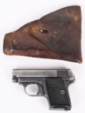 COLT MODEL 1908 VEST POCKET WITH PERIOD HOLSTER
