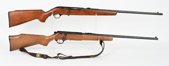 PAIR OF .22 BOLT ACTION RIFLES