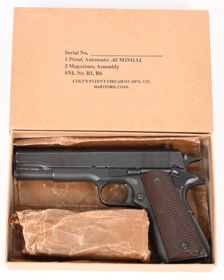 WW2 COLT 1911-A1 45 PISTOL CIRCA 1944