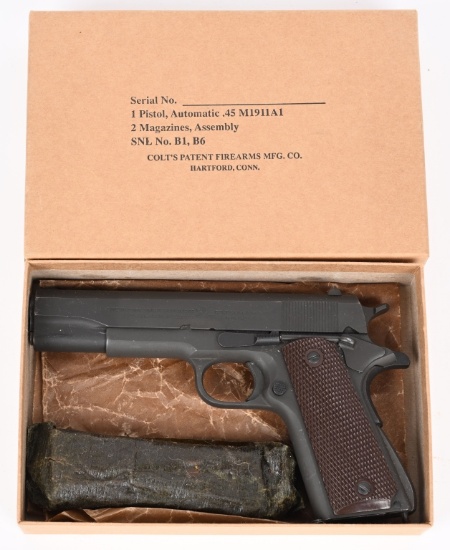 WW2 MATCHING NUMBERS COLT 1911-A1 45 PISTOL