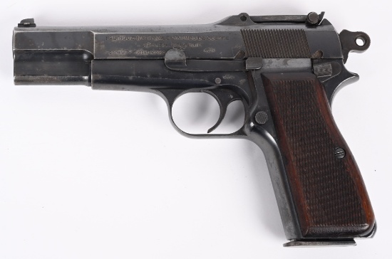 WW2 FN HIGH POWER 9MM PISTOL W/ TANGENT SIGHT | Guns & Military ...