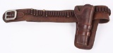 HIGH CONDITION COGGSHALL HOLSTER & BELT 1895-96