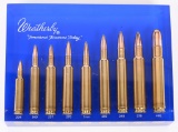 WEATHERBY LUCITE CARTRIDGE DISPLAY PIECE