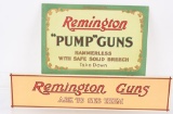Early Remington Signs - set of 2