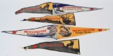 Lot of 4 Winchester Paper Flags