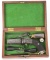 CASED ENGLISH 6 BARREL PEPPERBOX PISTOL