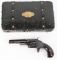 FRENCH RETAILER MARKED & CASED SMITH & WESSON MOD1