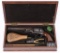 CASED COLT'S LONDON NAVY REVOLVER WITH ACCESORIES