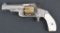 NICKEL GOLD SMITH & WESSON BABY RUSSIAN REVOLVER