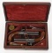 ENGLISH CASED PAIR OF 36 CAL, TURNBARREL PISTOLS