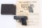 PRE WAR BOXED COLT 1908 POCKET .25 PISTOL