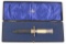 WALKER & HALL CASED BONE HANDLED DIRK