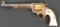 ENGRAVED GOLD & NICKEL BISLEY FLAT TOP TARGET
