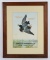 FRAMED AMERICAN POWDER MILLS DEAD SHOT LITHOGRAPH
