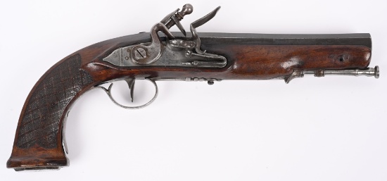 ELEGANT BELGIAN FLINTLOCK BELT PISTOL