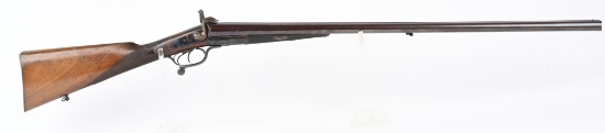 FINE FRENCH 19TH CENTURY PINFIRE DOUBLE SHOTGUN