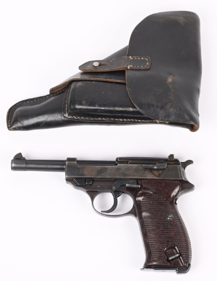 LATE WAR AC45 CODE WALTHER P-38 9MM PISTOL RIG
