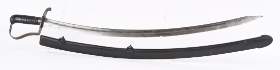 US 1818 NATHAN STARR CAVALRY SABER WITH SCABBARD