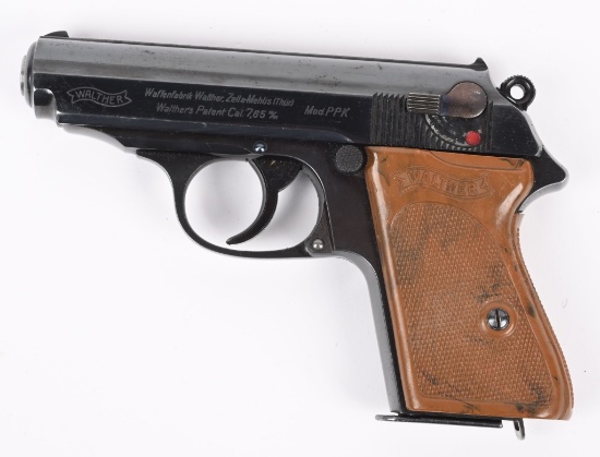 PRE WAR WALTHER 90 DEGREE SAFETY 32 PPK PISTOL