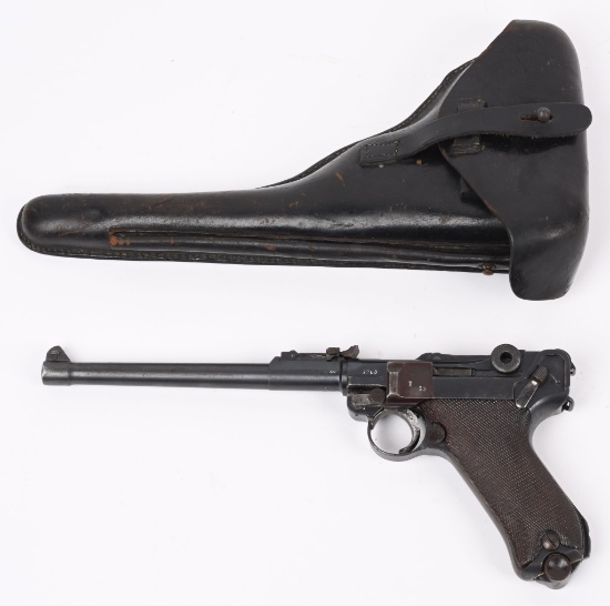 RARE ERFURT 1914 DATED ARTILLERY LUGER PISTOL