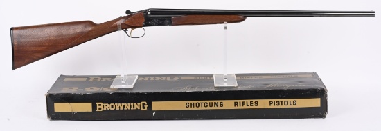 BOXED BROWNING BSS 20 GA ENGLISH PATTERN DOUBLE