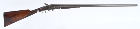 W.R. PAPE THUMBLEVER 20 BORE DOUBLE HAMER SHOTGUN