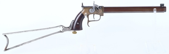 NEW ENGLAND DETCHABLE STOCK BUGGY TARGET PISTOL