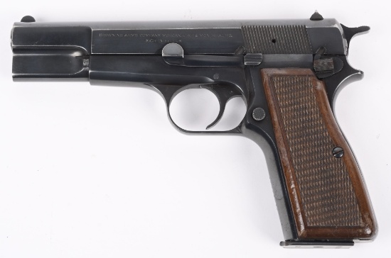 BELGIAN BROWNING HIGH POWER 9MM PISTOL MFG, 1972