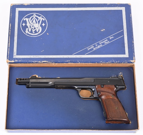 22 SHORT SMITH & WESSON MOD 41 W/ MUZZLE BRAKE