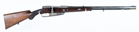 GERMAN K. GEBERT 8MM BOLT ACTION SPORTER RIFLE