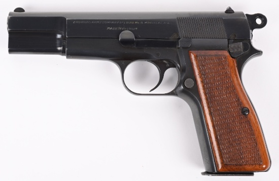 POST WW2 BELGIAN FN HIGH POWER 9MM PISTOL