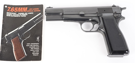 COMMERCIAL BROWNING HIGH POWER CAL, 7.65 LUGER