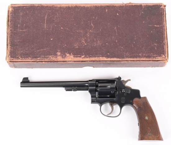 SMITH & WESSON 22/32 BEKEART MODEL REVOLVER W/ BOX