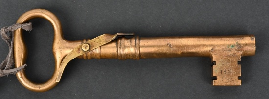 MATCHLOCK BRASS JAILERS KEY GUN