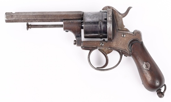 FRENCH 9MM LEFAUCHAUX PINFIRE REVOLVER