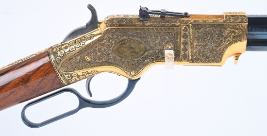 THE LINCOLN HENRY ENGRAVED LEVER RIFLE